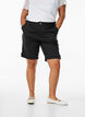 Chino shorts met zakken, Zwart, Model image number 3