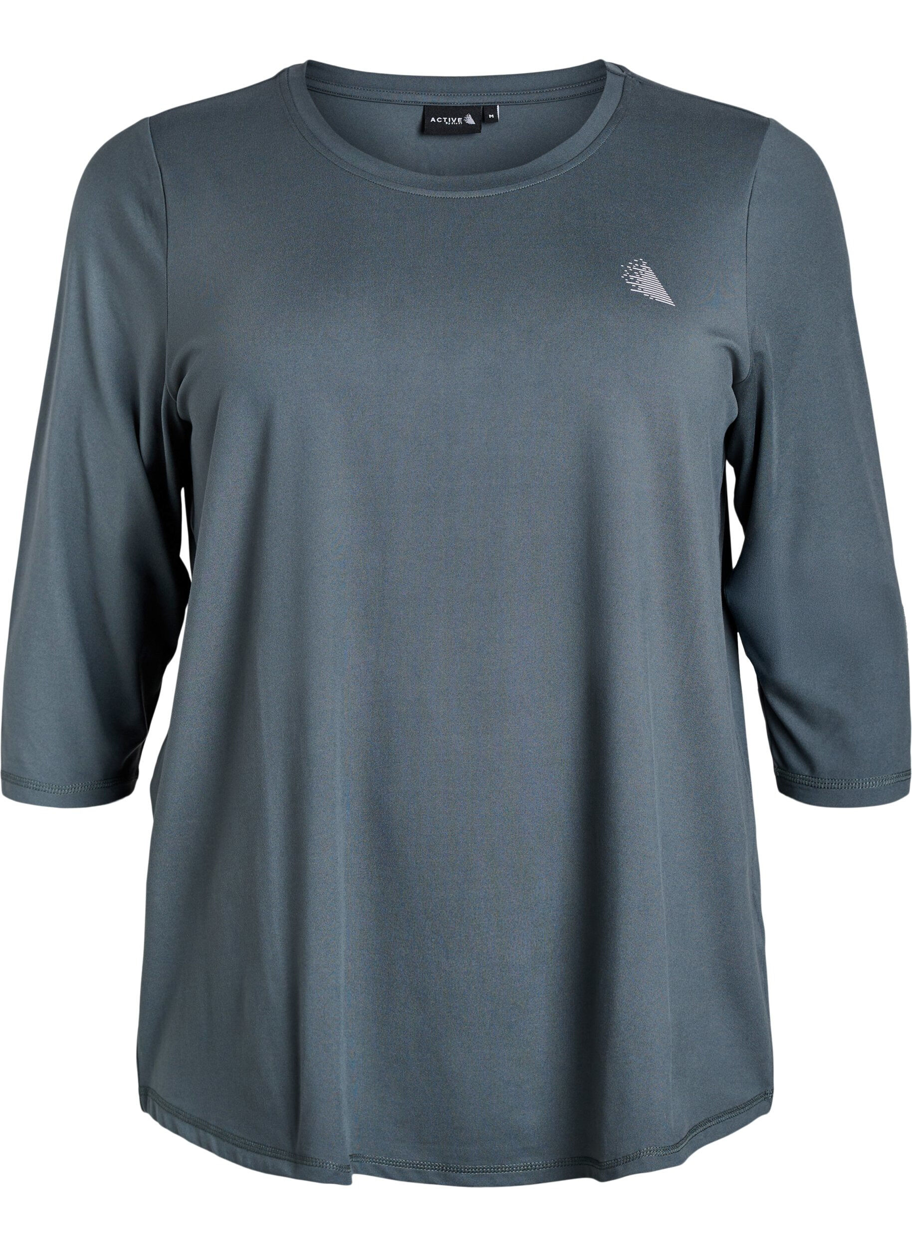 Training blouse met 3/4 mouwen