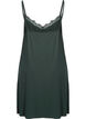 Pyjama jurk met kanten rand in viscose, Groen, Packshot image number 1