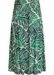 Viscose maxi-rok met smock, Groen, Packshot image number 1