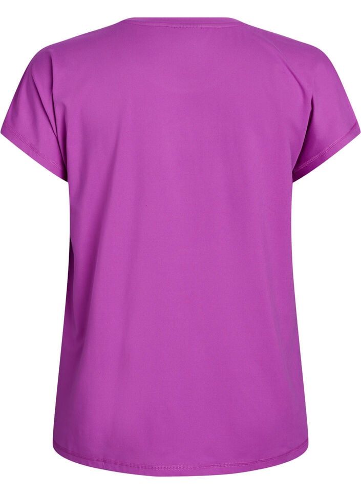 Effen gekleurd trainingsshirt, Purple Cactus Flower, Packshot
