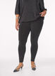 Glitterpatroon leggings, Zwart, Model image number 2