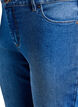 Emily slim fit denim capribroek, Blauw, Packshot image number 2