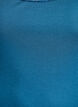 Top met kanten afwerking, Blauw, Packshot image number 2