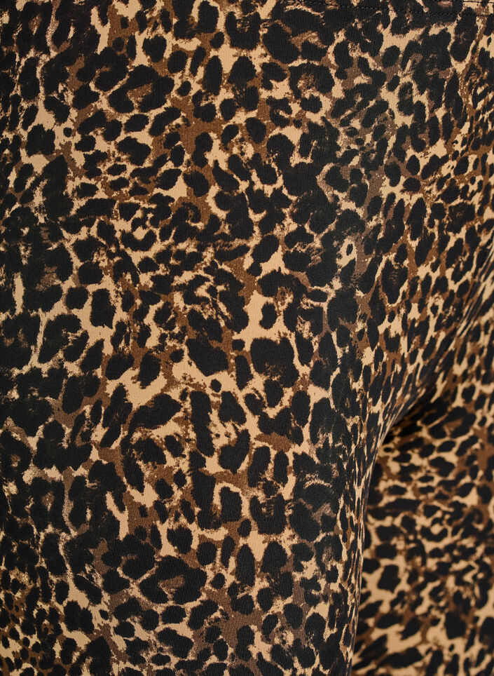 2-pack 3/4 lengte leggings, Zwart, Packshot image number 2