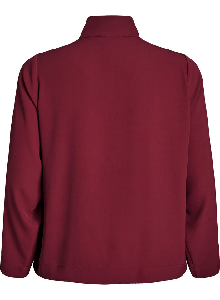 Trackjack met sportieve details en ritssluiting, T. Port Orch Stripe, Packshot