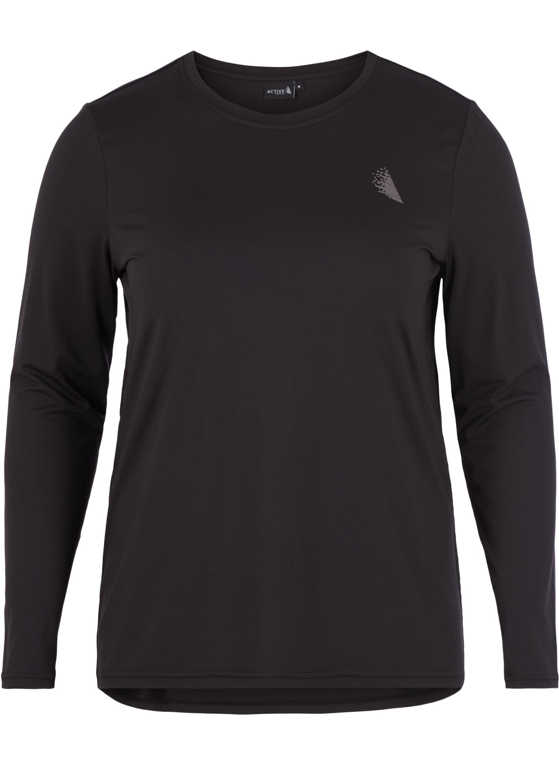 T-shirt fitness &agrave; manches longues