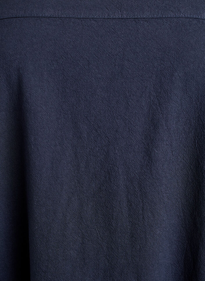 Katoenen jurk met korte mouwen, Blauw, Packshot image number 2