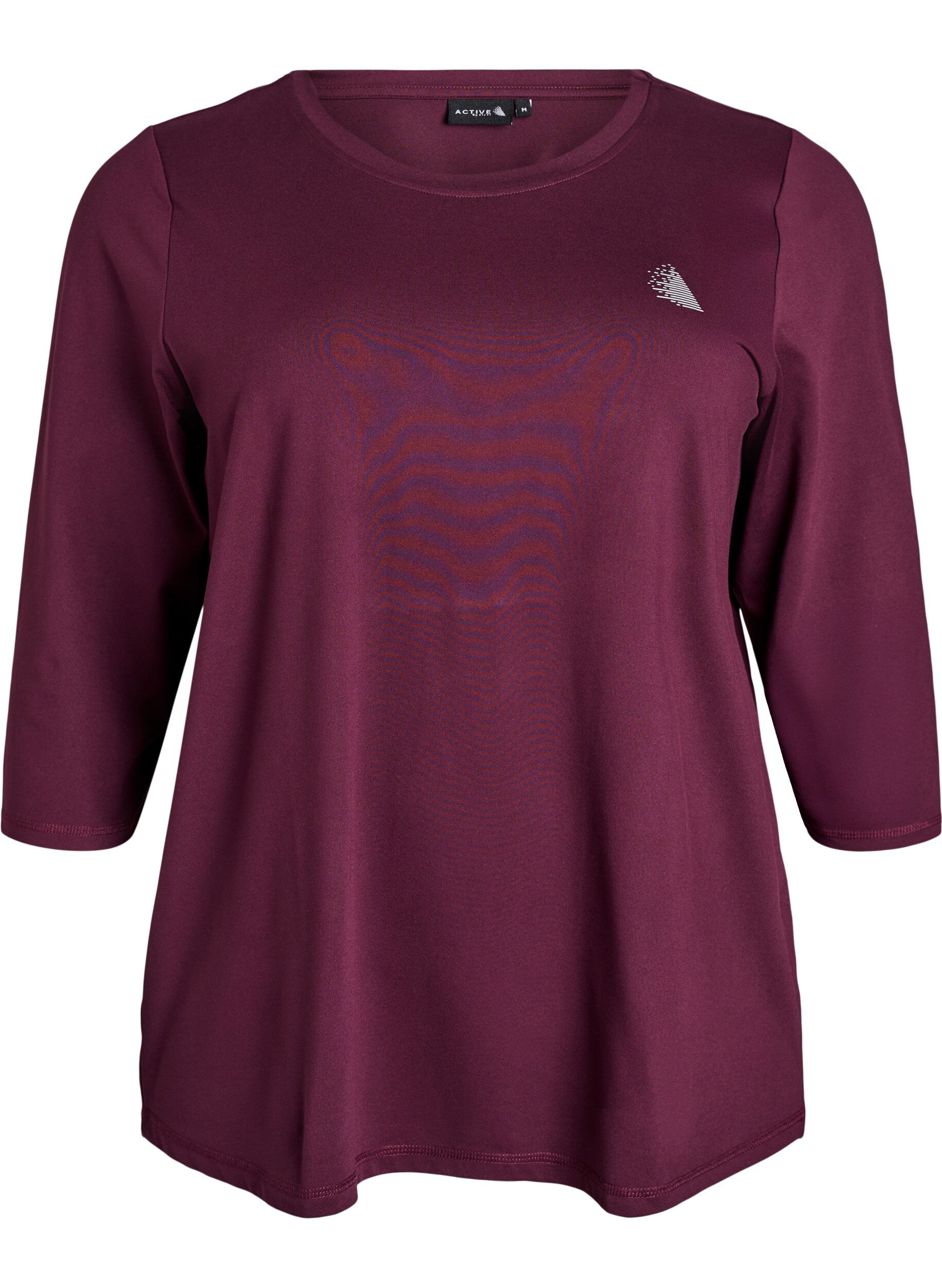 Training blouse met 3/4 mouwen