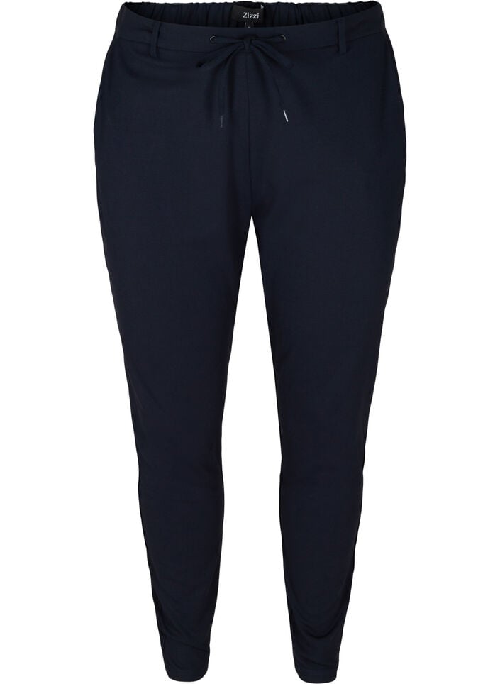 Cropped Maddison broek, Blauw, Packshot image number 0