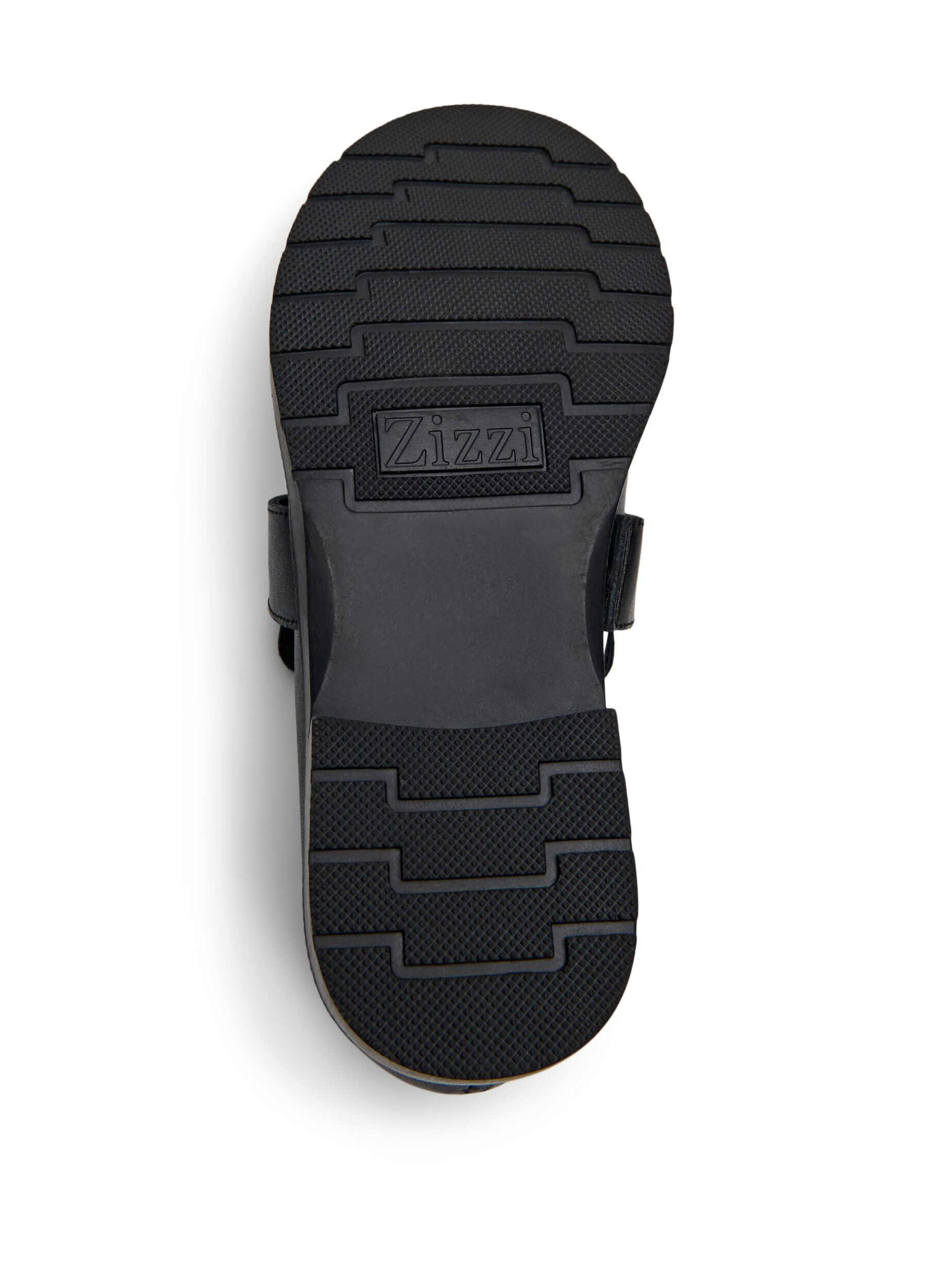 ZizziWide fit - Leren loafers met studs, Zwart, Packshot image number 4