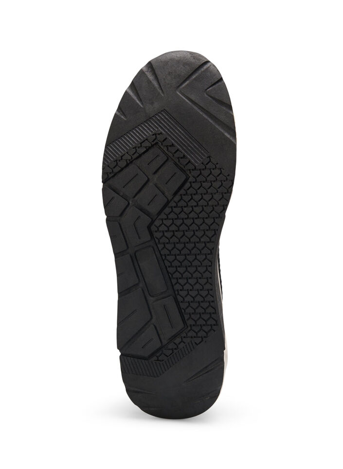 Slip-on sneaker met wijde pasvorm, Black, Packshot