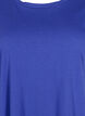 T-shirt met korte mouwen van katoenmix, Blauw, Packshot image number 2