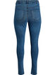 Amy super slim fit jeans met hoge taille, Blauw, Packshot image number 1
