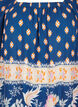 Strandjurk in viscose met print, Blauw, Packshot image number 2