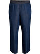 Lyocell broek met wide fit en denimlook, Blauw, Packshot image number 0