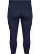 Basic 3/4 legging in viscose, Blauw, Packshot image number 1