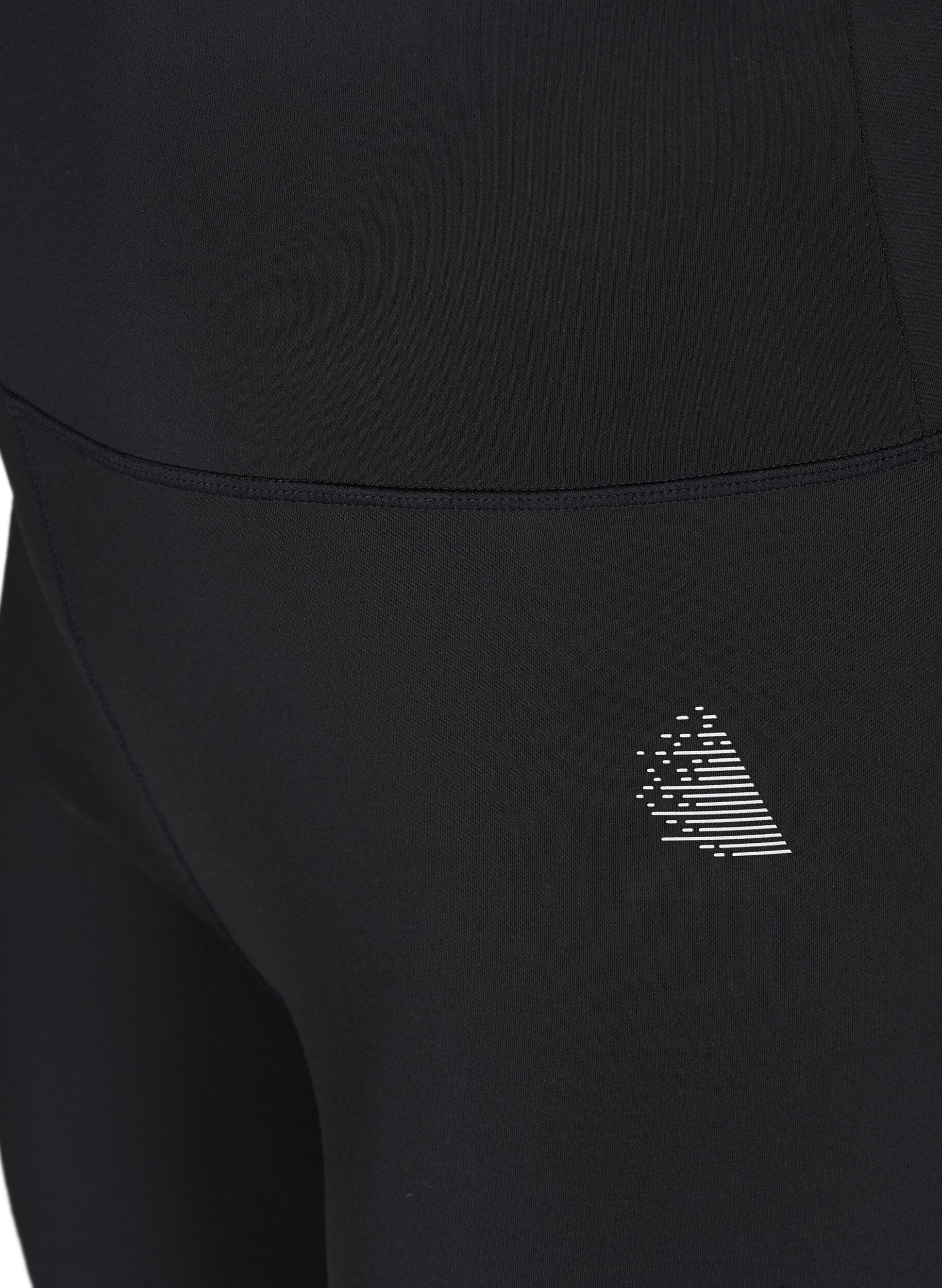 ZizziStrakke sport shorts, Zwart, Packshot image number 3