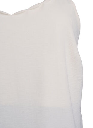 ZizziTop met een golvende zoom, Egret, Packshot image number 2