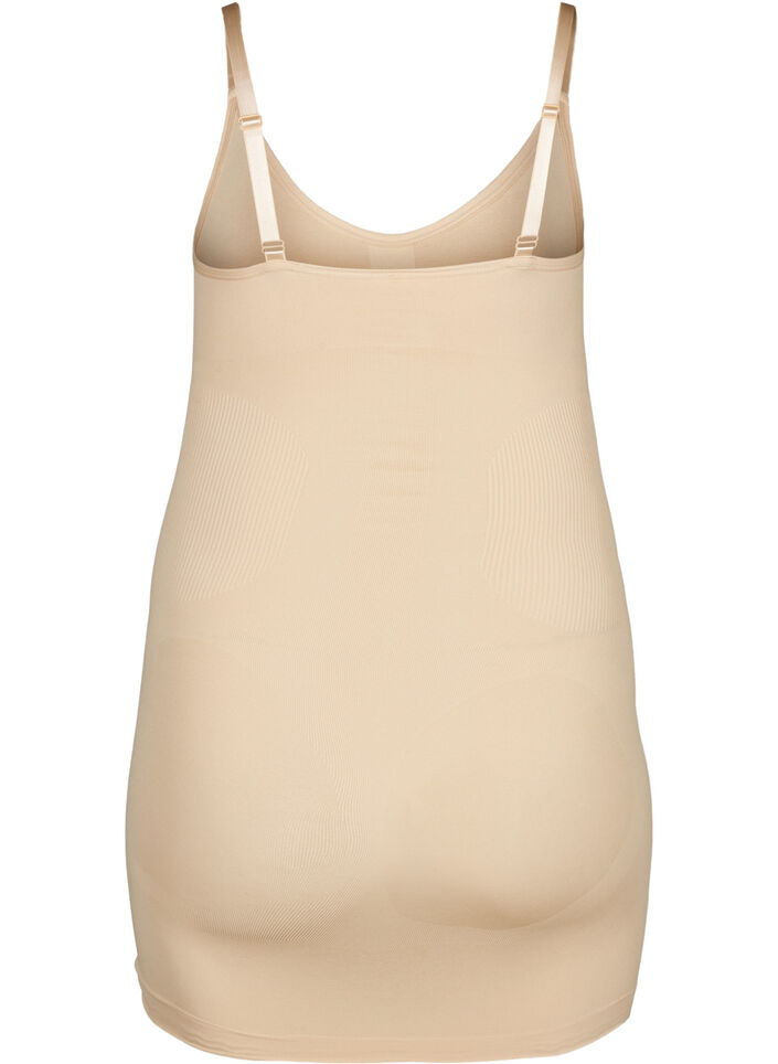 Shapewear jurk met dunne bandjes, Nude, Packshot