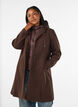 Jas met afneembare gewatteerde inzet, Bruin, Model image number 0