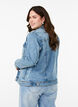 Denimjack met een klassieke snit, Blauw, Model image number 2