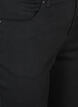 High waist Amy capri jeans met super slim fit, Zwart, Packshot image number 2