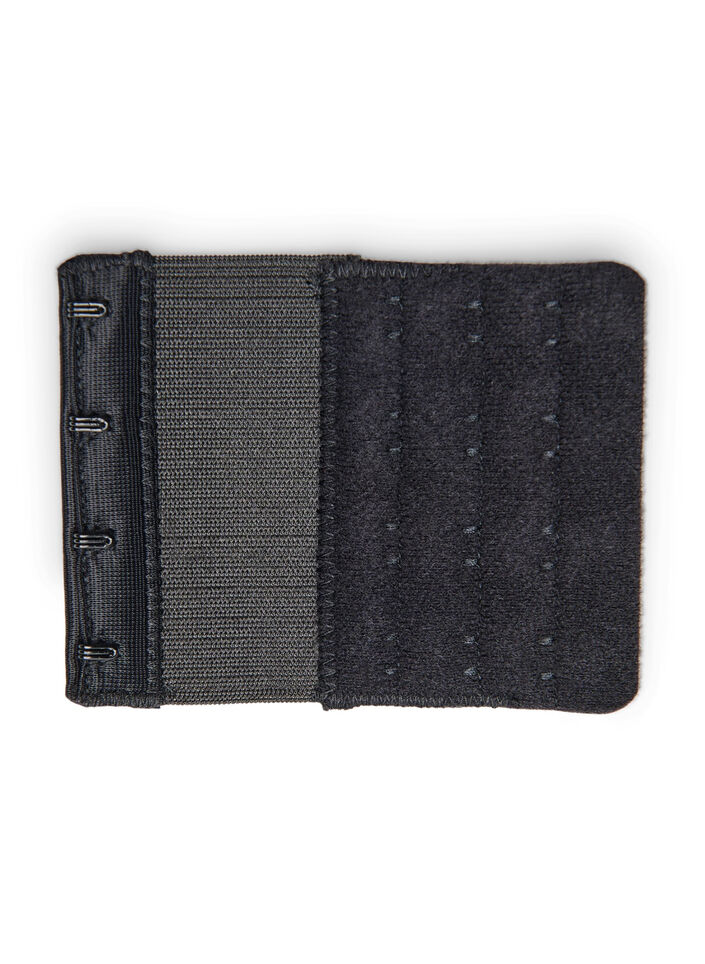 Beha verlengstuk met 6 haken, Zwart, Packshot image number 0