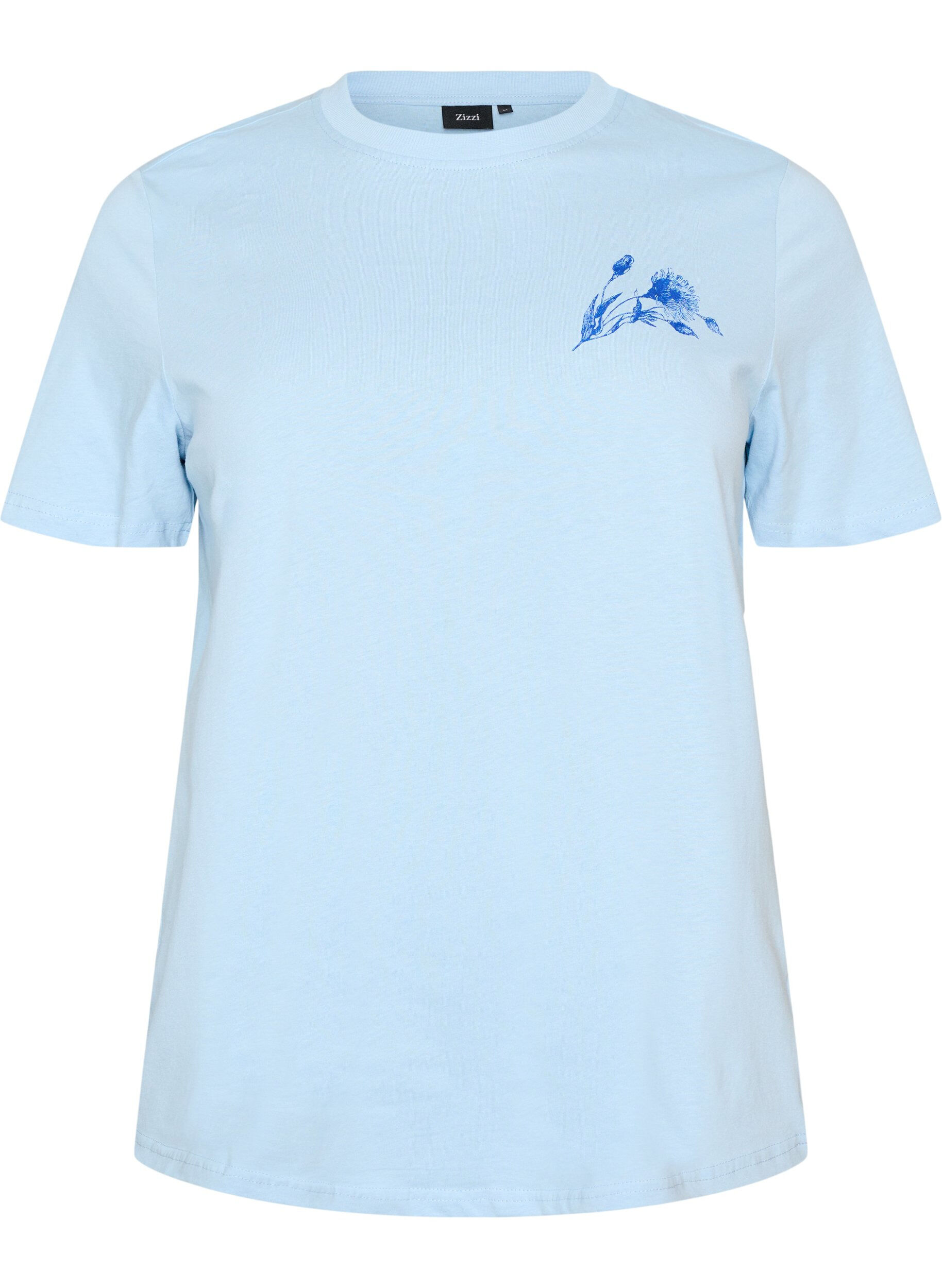 Katoenen T-shirt met print