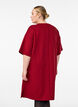 T-shirtjurk van jersey met zijsplitten, Rood, Model image number 2