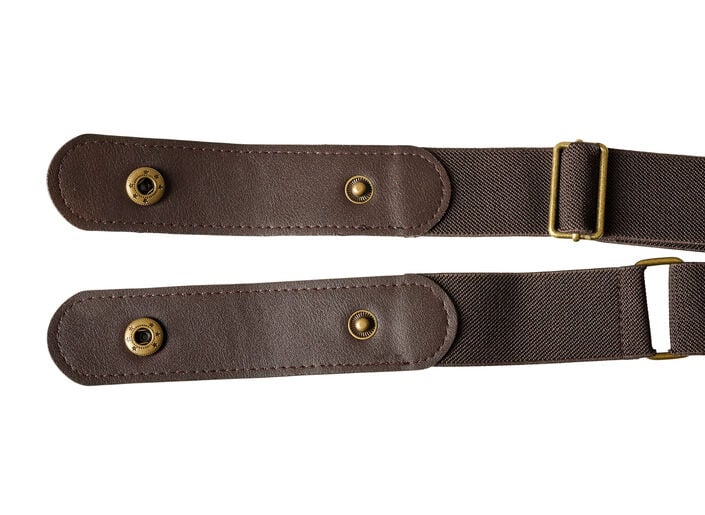 Elastische riem, Bruin, Packshot image number 1