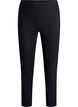 Leggings met glitterstreep en splits, Zwart, Packshot image number 0