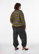 Ballonbroek in imitatieleer, Zwart, Model image number 1