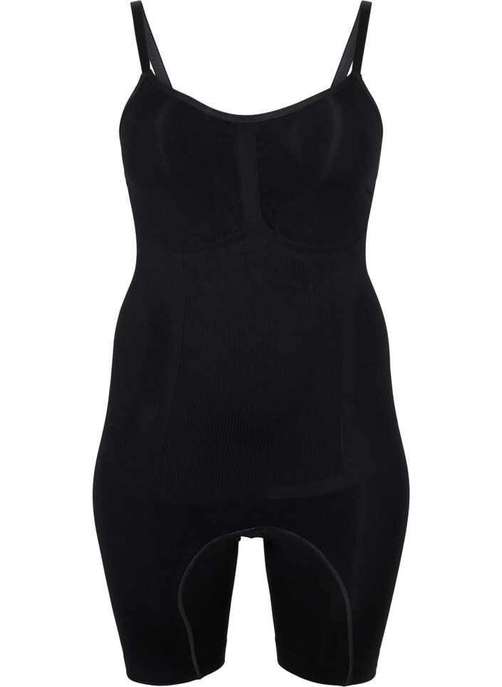 Shapewear bodysuit met opening aan de onderkant, Zwart Shapewear bodysuit met opening aan de onderkant, Zwart, Packshot