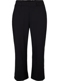 Losse broek met zakken, Zwart Losse broek met zakken