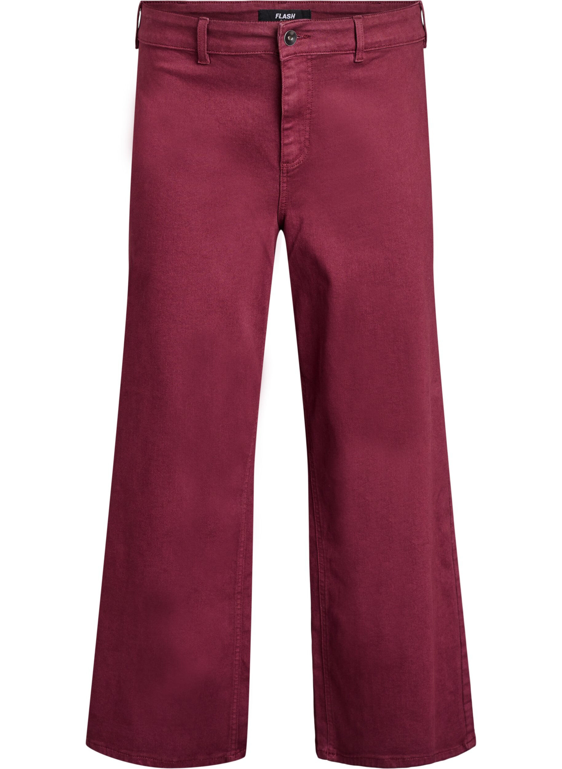 FLASH - Jeans met wijde pijpen