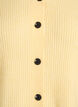 Vest van ribtricot met knopen, Geel, Packshot image number 2