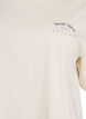 Oversized T-shirt met rugprint, Beige, Packshot image number 2