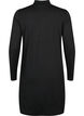 FLASH - Jurk met lange mouwen en col, Zwart, Packshot image number 1