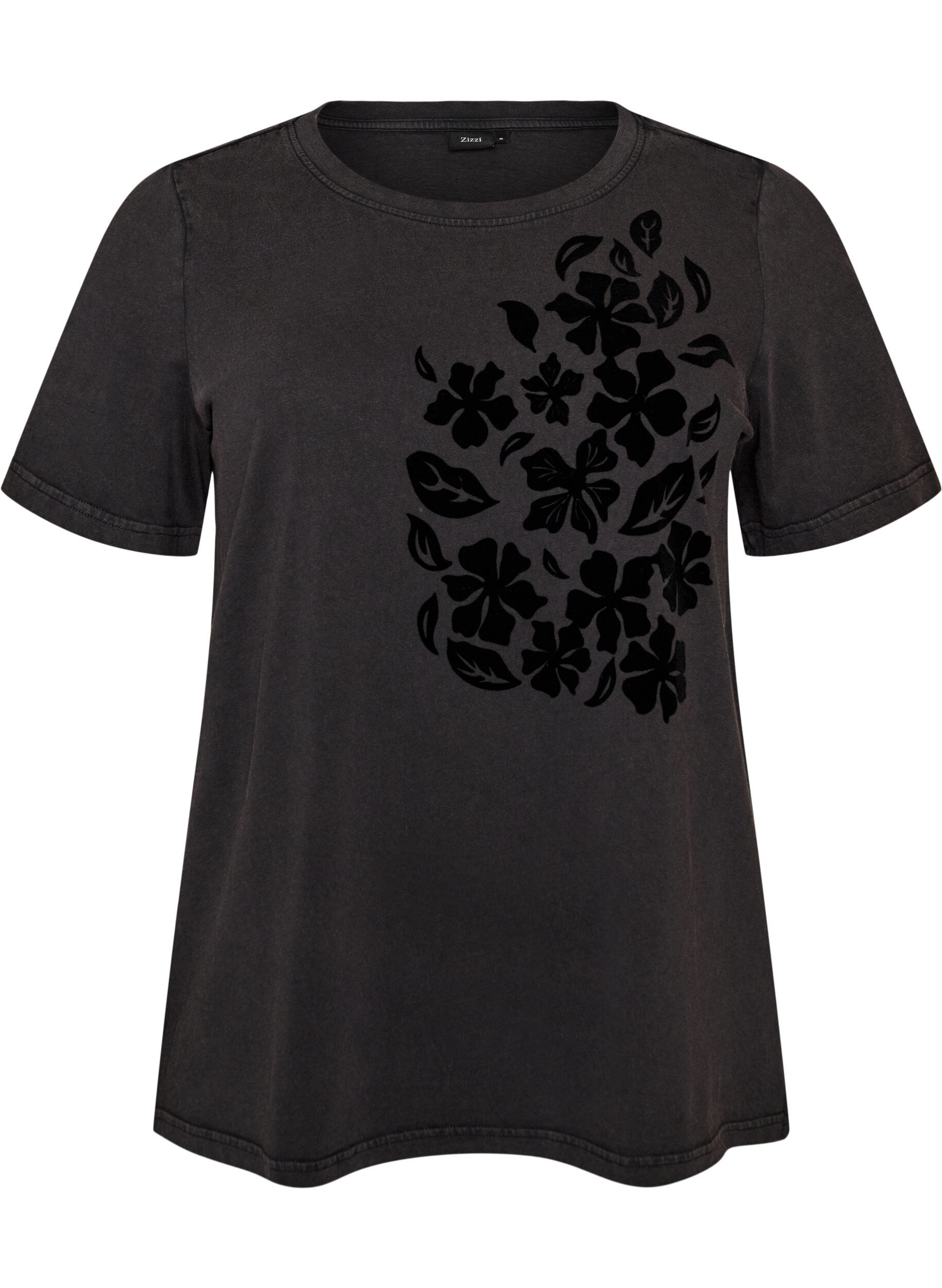 T-shirt van biologisch katoen met print