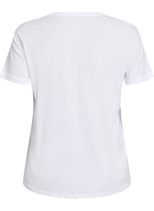 ZizziFLASH - T-shirt met print, Bright W. In Love, Packshot image number 1