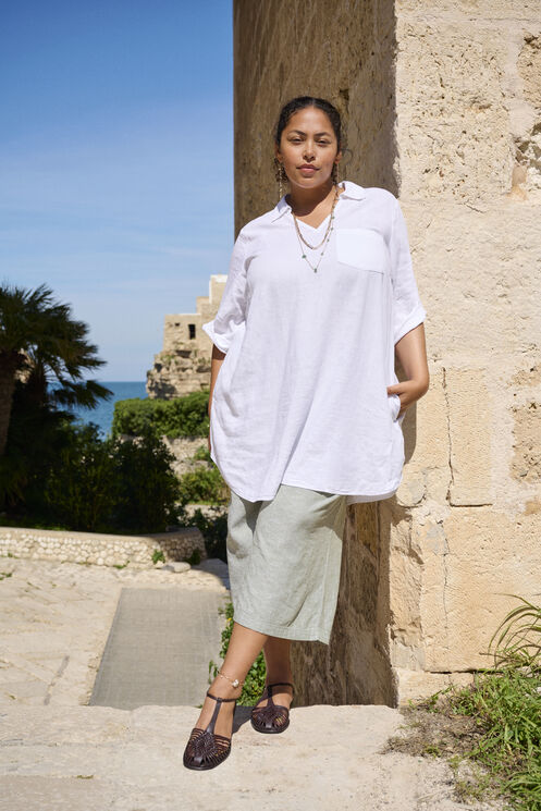 Tuniek van linnenmix, , Model