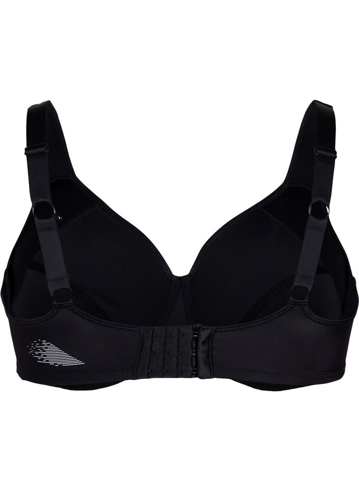 CORE, HIGH SUPPORT WIRE BRA - Sportbeha met beugel, Black, Packshot