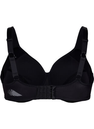 ZizziCORE, HIGH SUPPORT WIRE BRA - Sportbeha met beugel, Black, Packshot image number 1