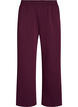 Sweatpants met hoge taille en wijde pijpen, Paars, Packshot image number 0