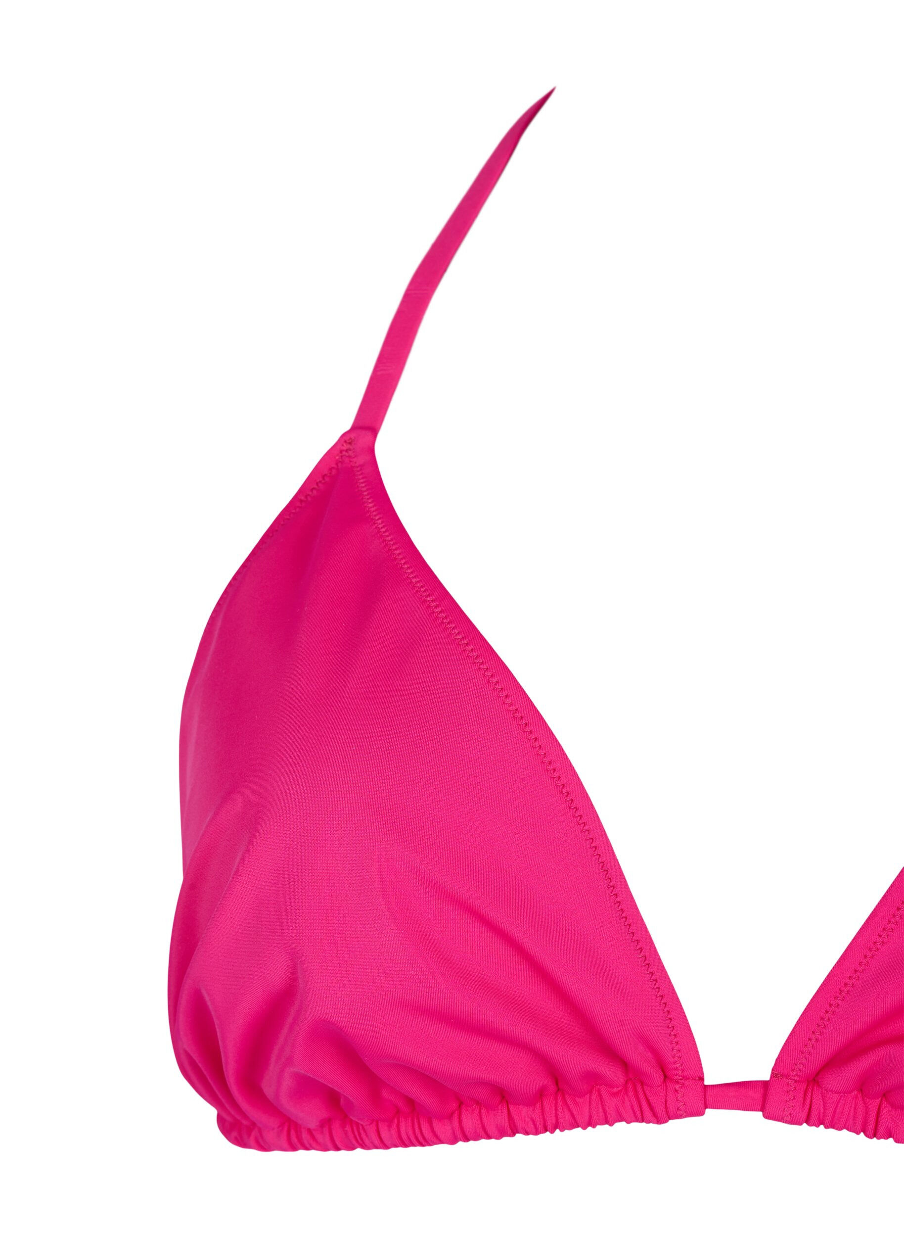 ZizziEffen triangel bikinitopje, Roze, Packshot image number 2