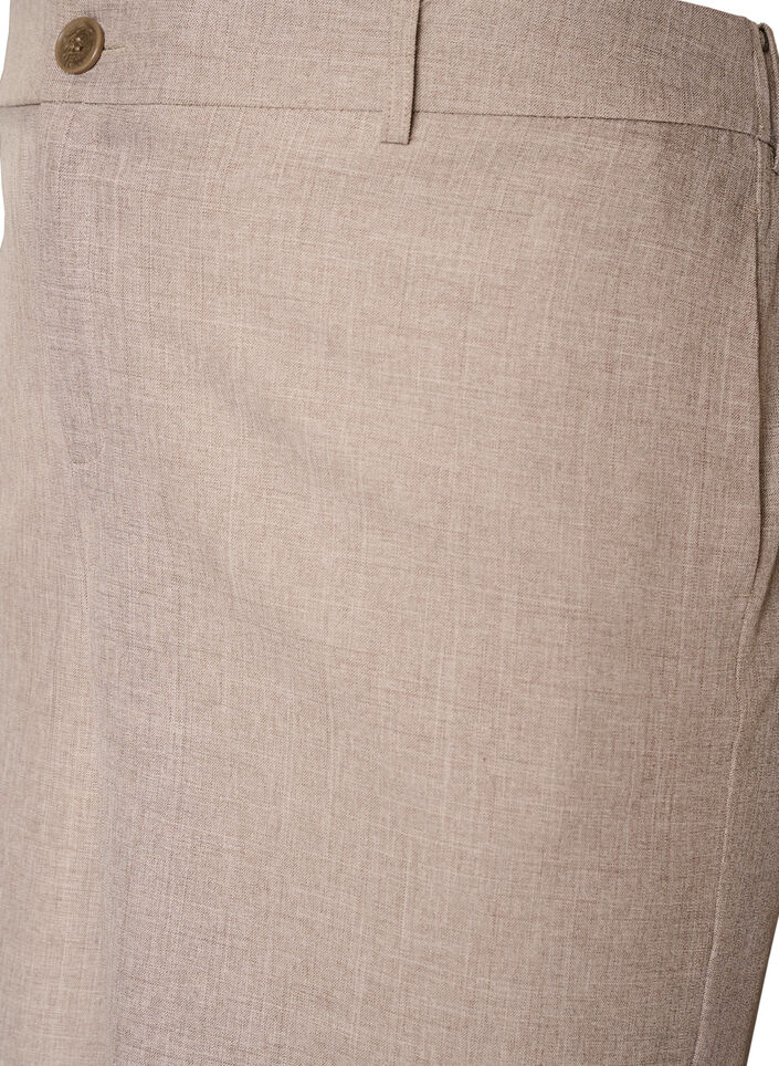 Losse Bermuda-shorts met hoge taille, Bruin, Packshot