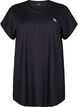 Lang workout T-shirt, Zwart, Packshot image number 0