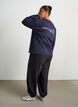 Trainingsbroek met ballonpijpen, Zwart, Model image number 1