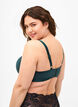 Voorgevormde bh met mesh, Groen, Model image number 1